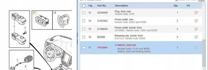фото №6, Volvo s60 2019 панелі керування, перемикачі