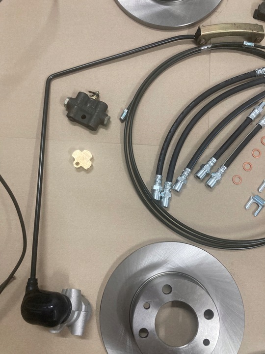 фото №6, Провода тормозные диски корректор торможение fso polonez сигнализатор