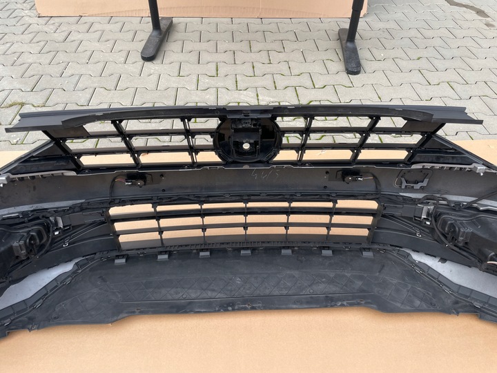 фото №10, Бампер vw passat b8 рестайлінг pdcx4 w колір lb7s комплектний