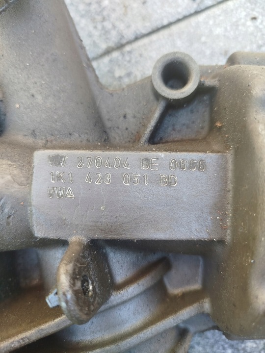 фото №9, Рулевая рейка трансмиссия рулевая 1k1423105 1k1423051bd vw touran 2004 год