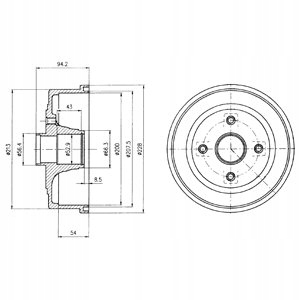 фото №2, Барабани гальмівні delphi bf472