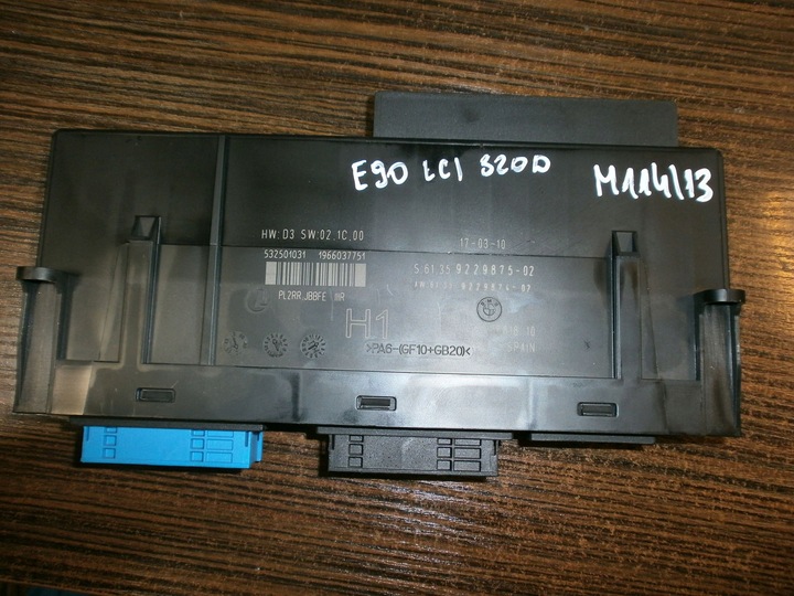 фото №11, Bmw e87 e90 e91 e92 e93 модуль кузова комфорта
