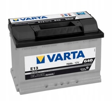 АКУМУЛЯТОР VARTA 70AH/640A P+ / - BLACK DYNAMIC