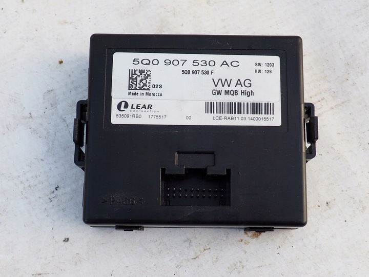 фото №1, Ap блок керування шлюз 5q0907530ac a3 golf passat le
