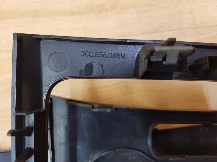 фото №8, Защита планка рамка панели консоли 6szt комплект vw passat b6