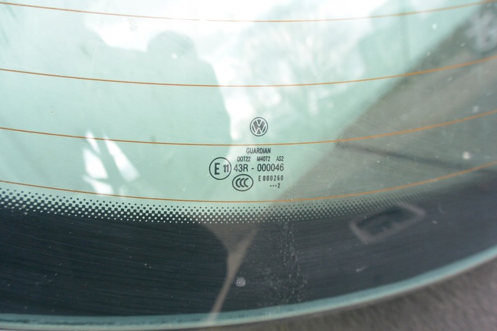 фото №9, Стекло зад задняя оригинал vw passat cc рестайлинг 2012 r