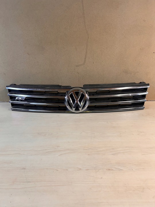 фото №12, Vw touareg ii r line решётка радиатора решётка 7p6853651j