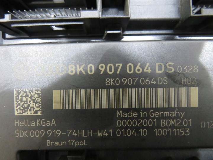 фото №7, Модуль блок керування комфорту audi q5 8r 8k0907064ds