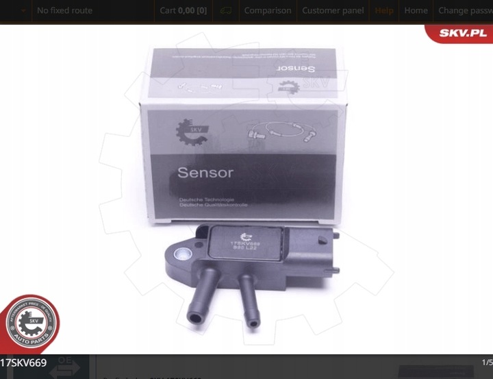 фото №2, Датчик тиску вихлопних газів alfa romeo 159 brera