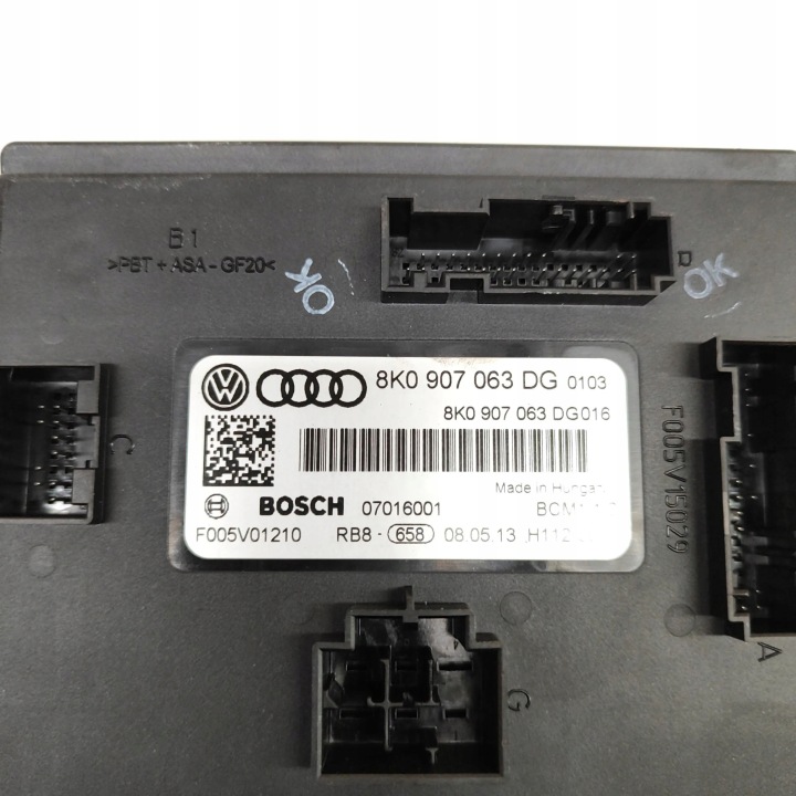 фото №6, Audi q5 sq5 2014 блок управления  / блок комфорта оригинал (блоки управления бортовой сетью)