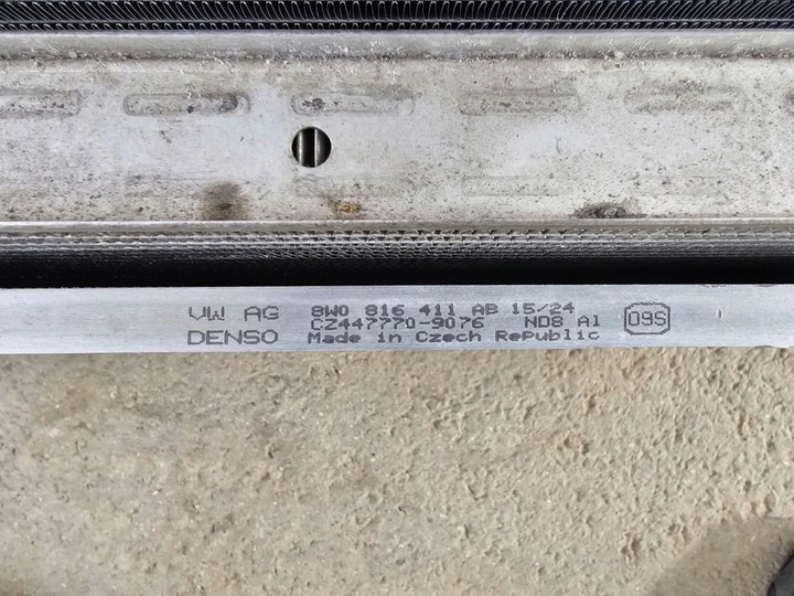 фото №12, Комплект радиатор вентиляторы audi a4 8w 3.0 tdi рестайлинг