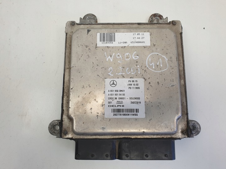 фото №1, Mercedes sprinter 906 2.2 cdi блок управления двигателя