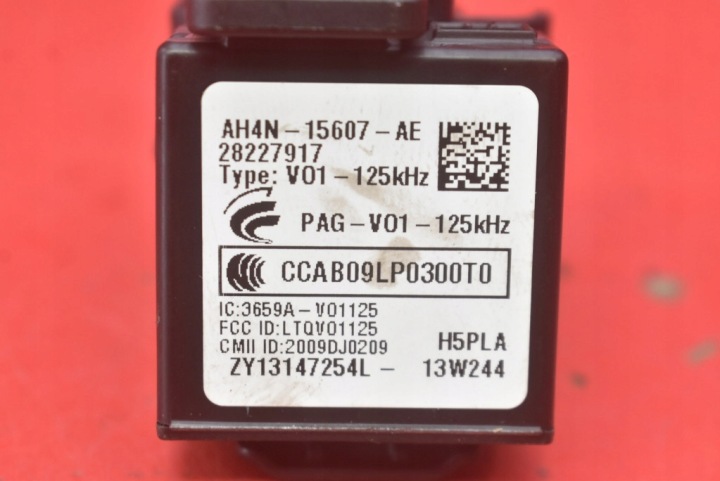 фото №9, Замок зажигания ключ ah4n-15607-ae 31394114 volvo v40 2 ii 2.0 d3 150 km 12-16