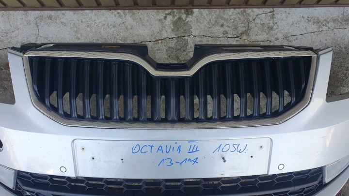 фото №6, Skoda octavia 3 iii 5e 13-17 бампер передній перед $