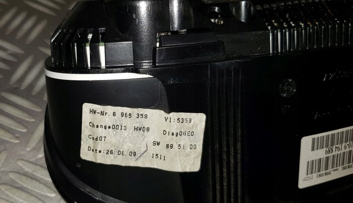 фото №10, Bmw 5 e60 e61 lci рестайлинг 2.0 3.0 d дизель спидометр рамка приборы 9194889 европа