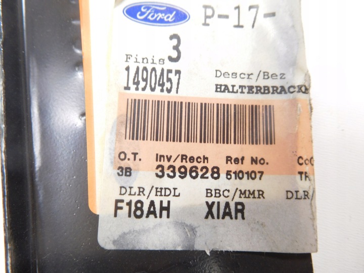фото №7, Кронштейн крила ліві перед ford transit connect mk1 oem номер 1490457