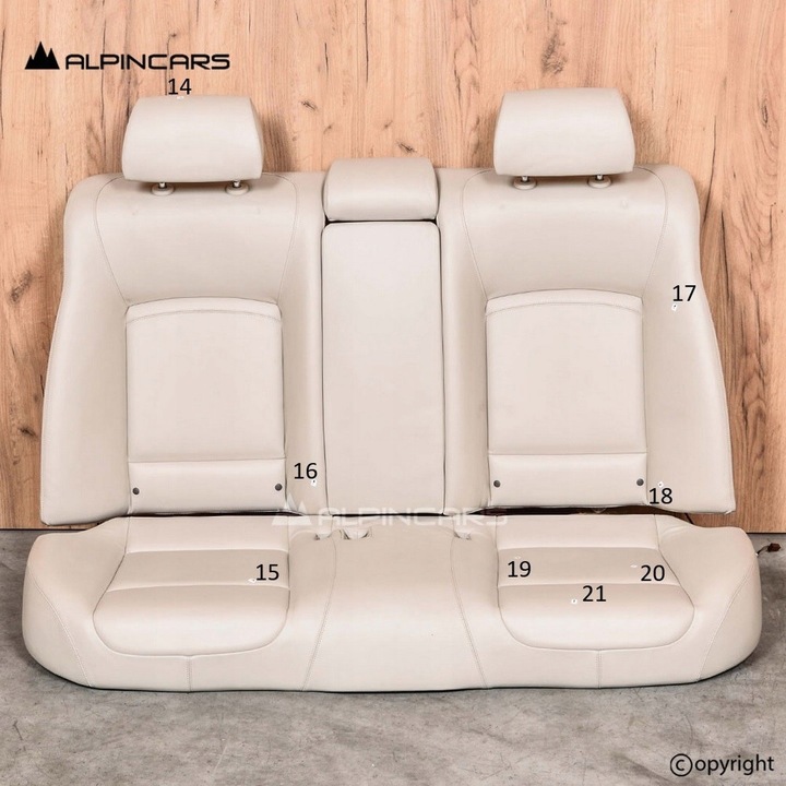 фото №6, Bmw f01 lci оббивка комфорт сидіння засіб шкіра