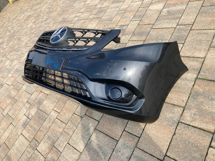 фото №6, Mercedes vito viano a447 w447 бампер переднее перед решётка радиатора