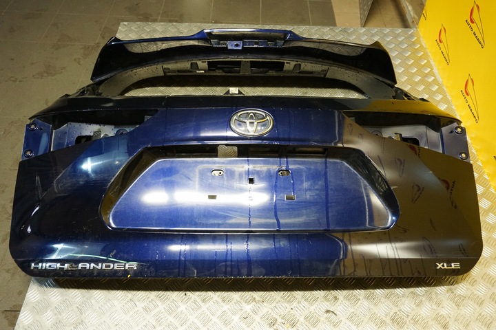 фото №15, Toyota highlander 2020 - 2023 крышка задняя багажника зад usa