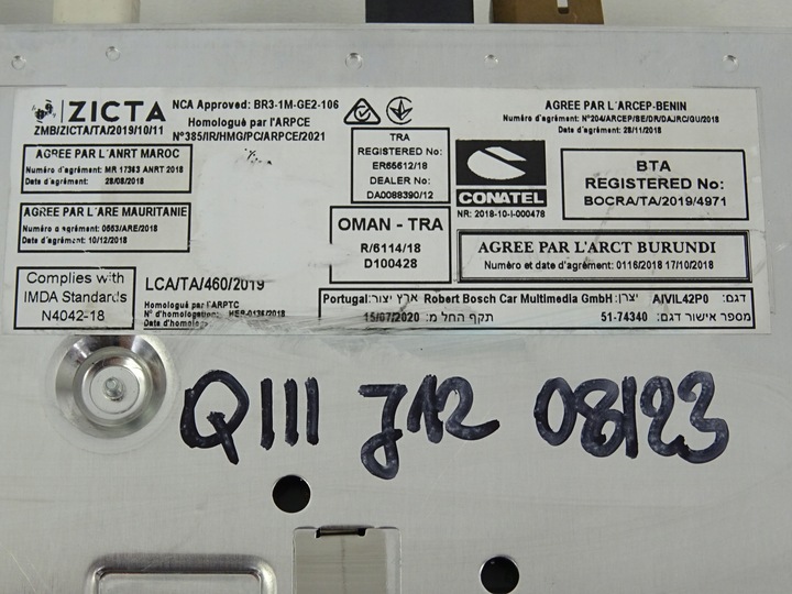 фото №11, Nissan qashqai j12 радио навигация экран дисплей 2591a6rp1b