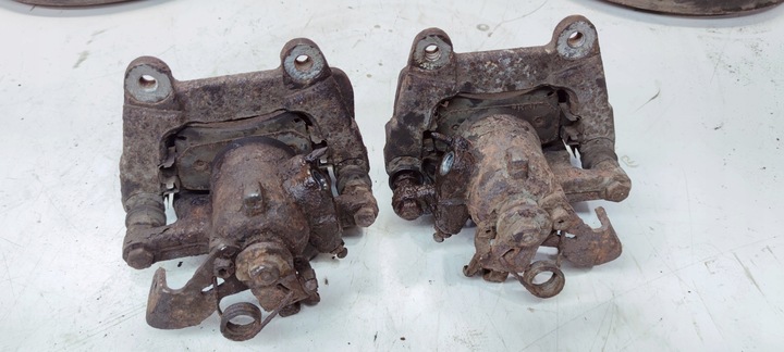 фото №8, Супорт затискачі гальмівні лівий + праві зад audi a4 b6 b7 288 mm комплект