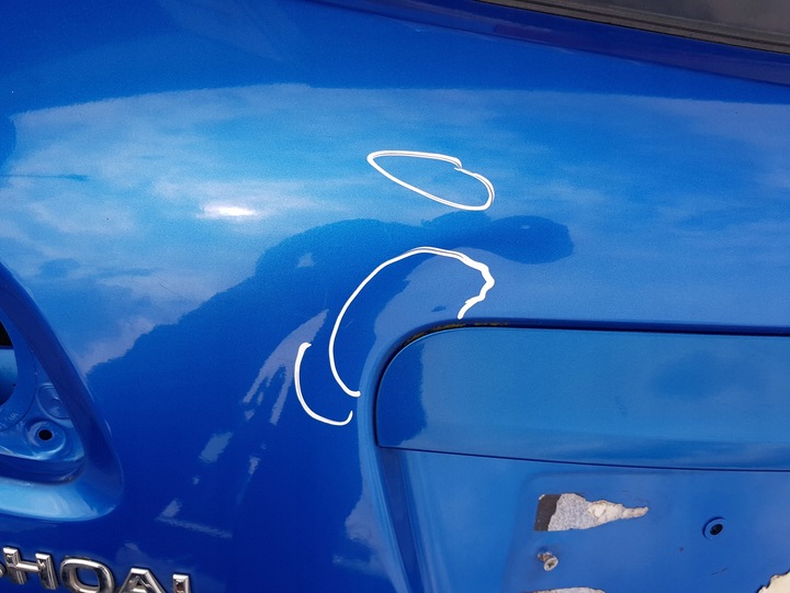 фото №5, Nissan qashqai i 06-09r крышка багажника зад bv4g