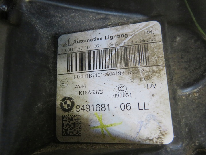 фото №14, Bmw x3 g01 x4 g02 18-21 лампа адаптивный led 9491681-06