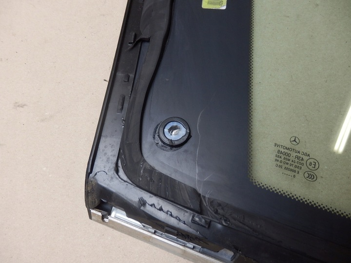 фото №6, Mercedes glk скло кузовна права зад задня