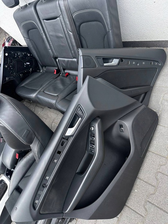 фото №8, Q5 8r рестайлинг s-line сиденья кожаные кожа обивка комплект