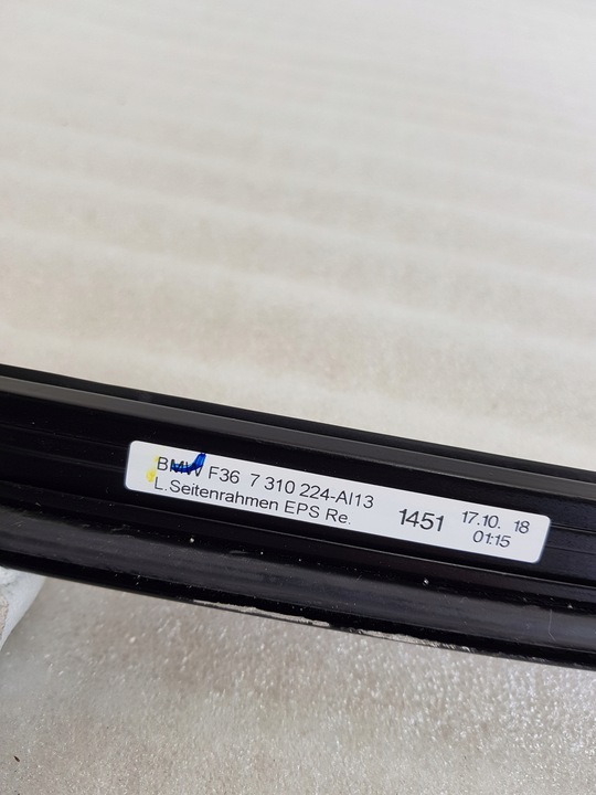 фото №13, Bmw 4 f36 планка дахова кузовна права 7310224