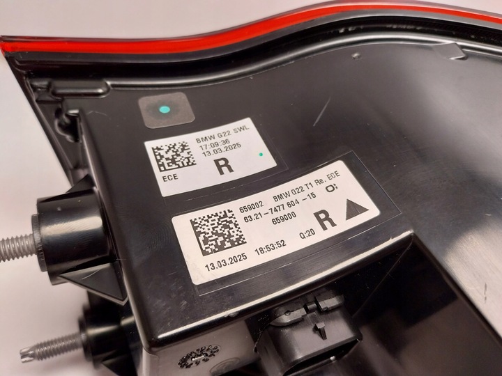 фото №9, Bmw 4 g22 лампа зад задняя правая европа 7477604