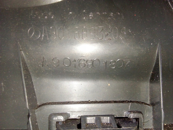 фото №10, Mercedes sprinter рамка консоли бардачок a9016801807 a9016893208 a9016890791