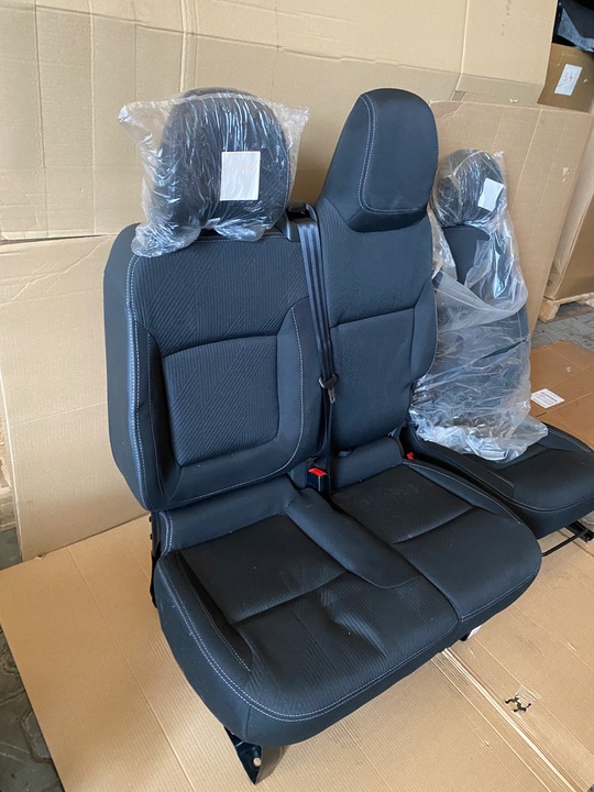 фото №7, Renault trafic iii iv vivaro сидіння диван сидіння салон оббивка