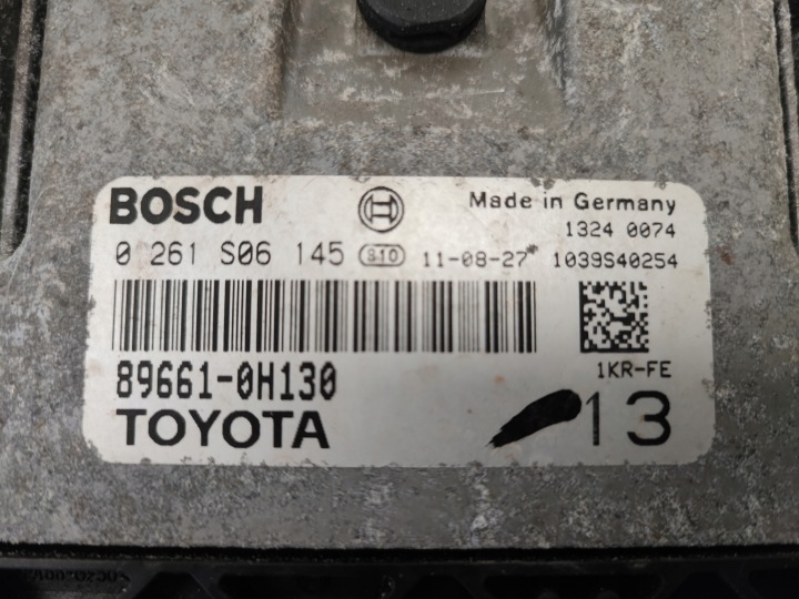 фото №5, Компютер двигуна toyota aygo i 89661-0h130