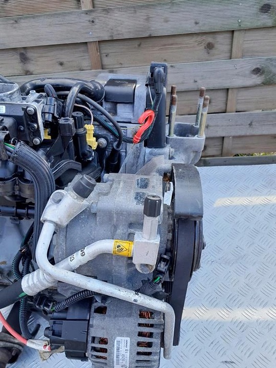 фото №11, Fiat panda 500 punto ii 1.2 8v 60km двигатель комплектный 1.2 бензин 188a4000