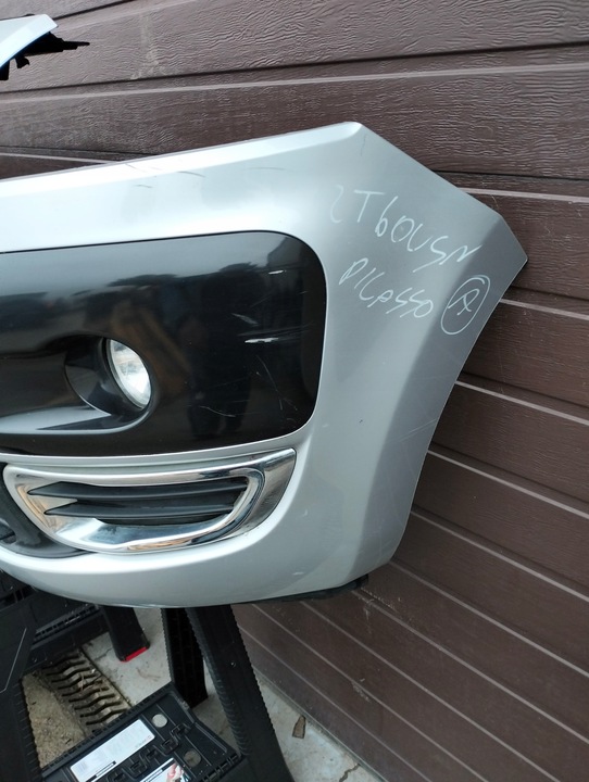 фото №9, Бампер перед переднє citroen c3 picasso колір ezrc 2008-2012 комплектний