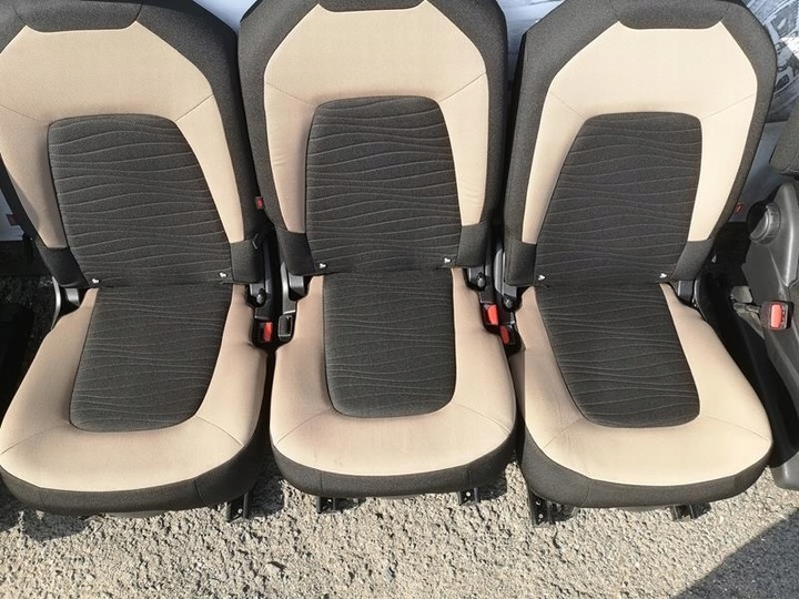 фото №7, Комплект сидений сиденья сиденье citroen c4 picasso ii