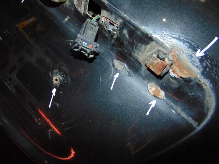 фото №11, Peugeot 206 sw універсал кришка багажника зад задня