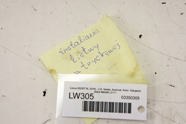 фото №7, Lw305 lexus is is200t iii 2.0i джгут інжекторів