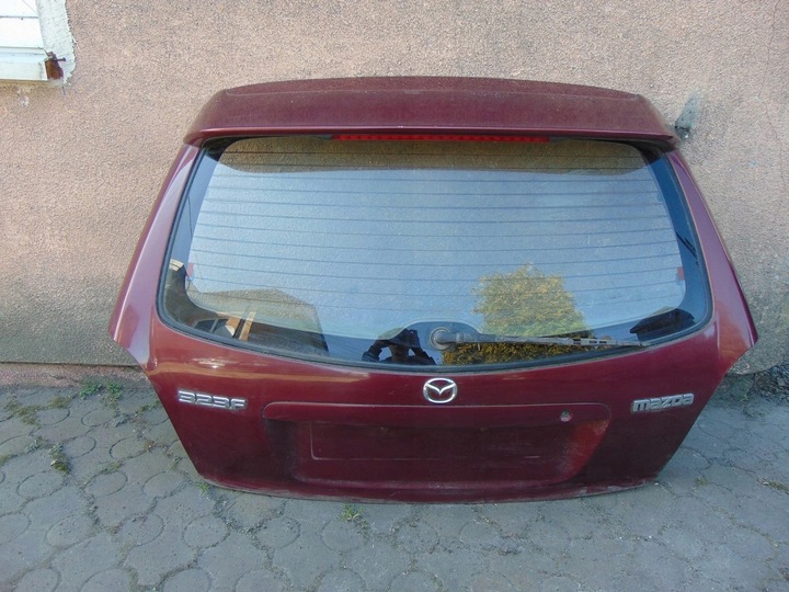 фото №5, Кришка багажника mazda 323f комплектна бордова
