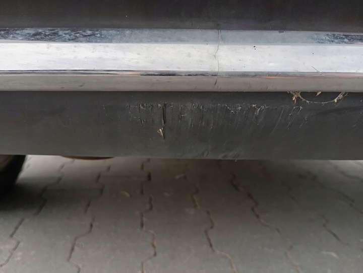 фото №8, Citroen c4 b7 ii 2 бампер зад хром 6pdc 6-pdc сірий ktp