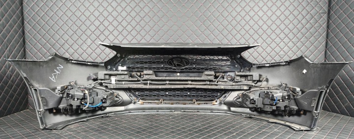 фото №15, Hyundai i40 рестайлінг 14-19 бампер передній перед лак nka