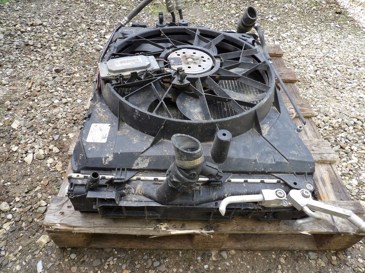 фото №8, Bmw e87 радиаторов воды кондиционера вентилятор