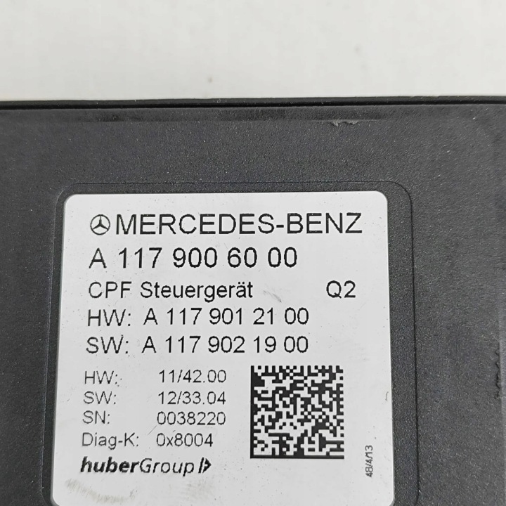 фото №7, Модуль камери заднього ходу mercedes-benz cla купе c117 a1179012100 25292633