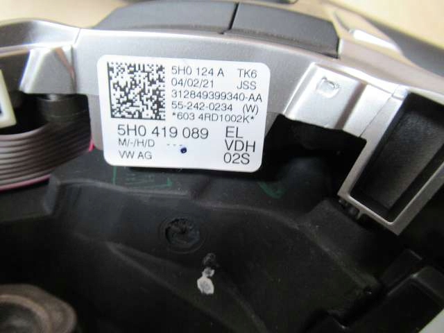 фото №8, Кермо багатофункціональна vw golf viii 5h0419089el-vdh новий оригінальна запчастина