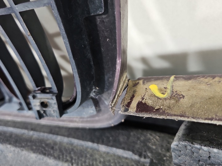 фото №12, Бампер перед jeep grand cherokee ii wj 98-01 бордовый