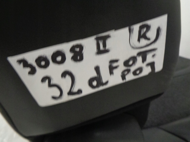 фото №11, Peugeot 3008 5008 ii сиденье правый переднее европа подушка