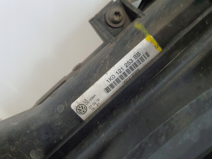 фото №4, Seat altea 1.4 tsi комплект радіатор вентилятор 1k0121251cm 1k0121253bb