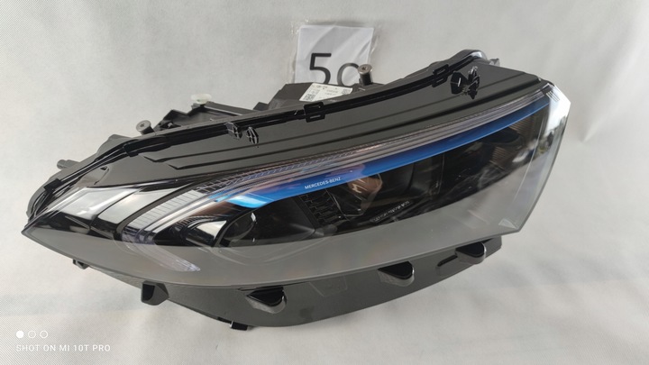 фото №15, Фара лампа передня перед права - mercedes eqa w243 eqb x243 повний led