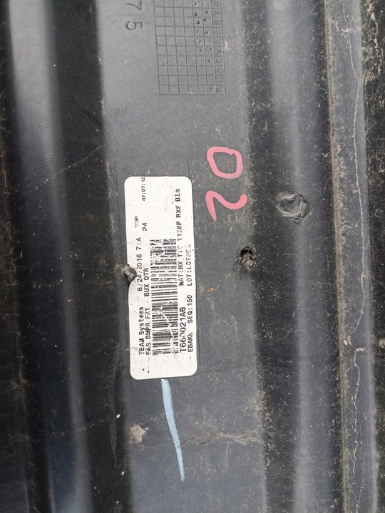 фото №10, Jeep wrangler 4 18- бампер переднее перед